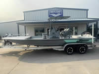 Jireh Shallow Draft Fishing Boat, built in Port O'Connor Texas.