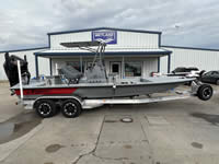 Jireh Shallow Draft Fishing Boat, built in Port O'Connor Texas.