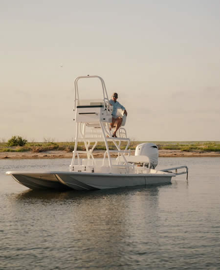 Shoalwater Shallow water Fishing Boats of Texas